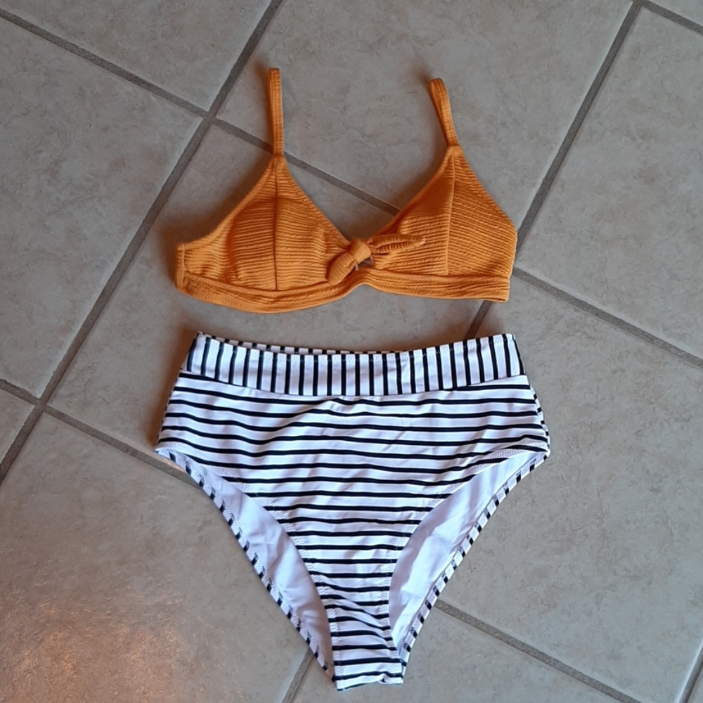 High waisted bikini